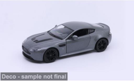 Modelauto Aston Martin Vantage coupe grijs 1/24 Welly