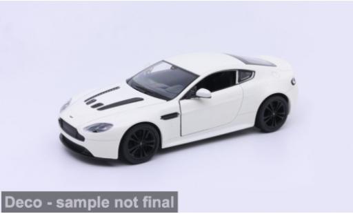 Modelauto Aston Martin Vantage coupe wit 1/24 Welly