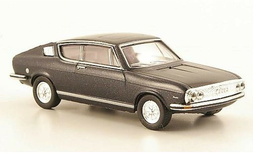 Audi 100 coupe s 1/87 Herpa zwart modelauto