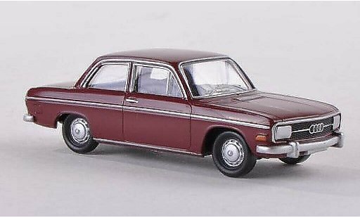 Audi 60 berline 1/87 Herpa L rood modelauto