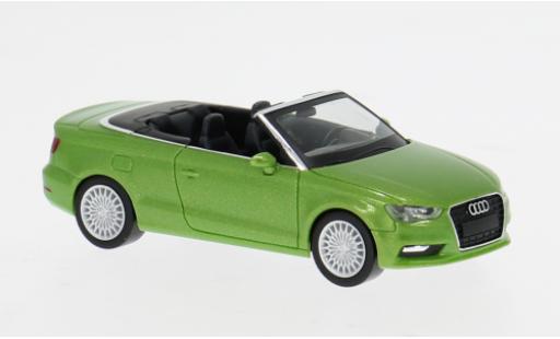 Modelauto Audi A3 cabriolet groen 1/87 Herpa