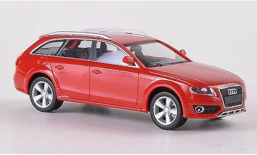 Audi A4 allroad 1/87 Herpa Avant rood modelauto
