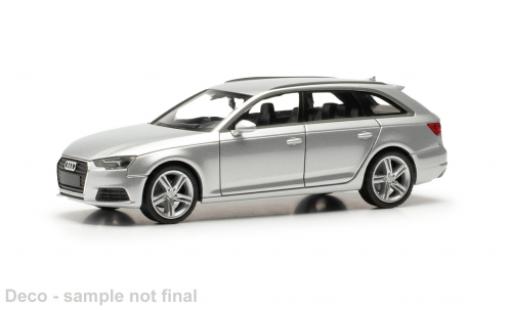 Modelauto Audi A4 avant grijs 1/87 Herpa