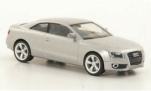 Audi A5 coupe 1/87 Herpa grijs-grijs modelauto