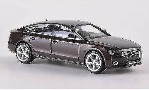 Audi A5 sportback 1/87 Herpa met-.bruin modelauto