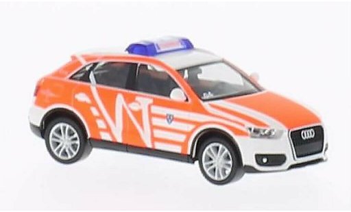 Audi Q3 pompiers 1/87 Herpa Brandweer Wiesbaden - ELW modelauto