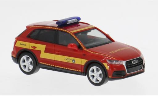 Modelauto Audi Q5 suv St&Atilde;&curren;dteregion Aachen/Brandschutz 1/87 Herpa