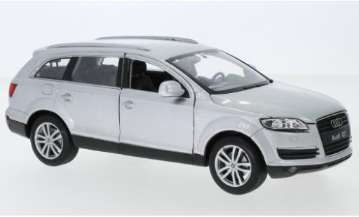 Modelauto Audi Q7 suv grijs 1/24 Welly