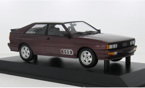 Modelauto Audi Quattro coupe bruin 1/18 Minichamps