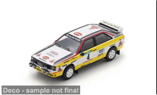 Modelauto Audi Quattro rallye Rally WM Rally Portugal 1984 HB Team HB #4 W.R&Atilde;&para;hrl/C.Geistd&Atilde;&para;rfer 1/64 Schuco