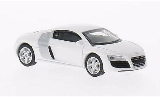 Audi R8 coupe 1/64 Schuco wit modelauto