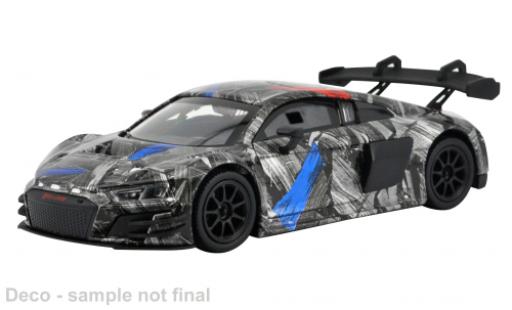 Modelauto Audi R8 lms GT3 zwart/Dekor 1/24 Motormax