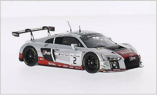 Audi R8 lms 1/43 Spark No.2 Sport Team WRT 24h Spa 2015 /S.Ortelli modelauto
