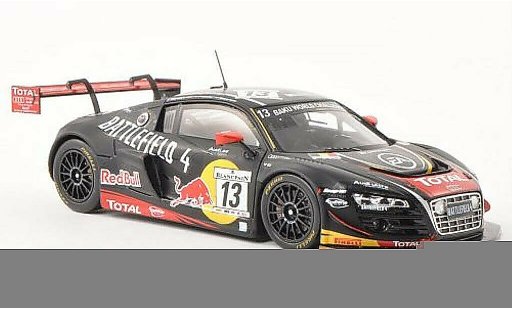 Audi R8 lms 1/43 Spark Ultra No.13 Battlefield 4 24h of Spa 2013 /M.Fassler modelauto