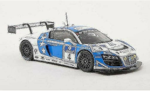 Audi R8 lms 1/43 Minichamps Ultra No.4 Phoenix Racing 24h ADAC Nurburgring 2013 /Stippler modelauto