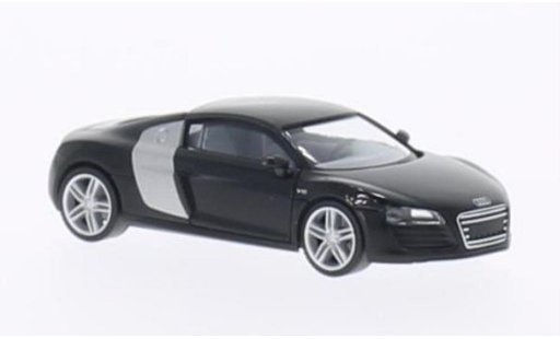 Audi R8 coupe 1/87 Herpa zwart/grijs-grijs modelauto