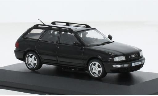 Modelauto Audi RS2 avant zwart 1/43 Solido