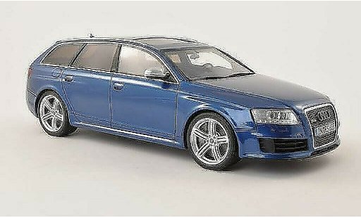 Audi RS6 avant 1/18 Ottomobile (C6) blauw 2008 modelauto