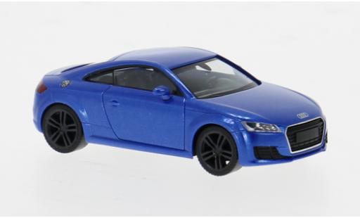Modelauto Audi TT coupe blauw 1/87 Herpa