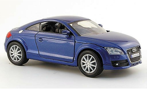 Audi TT coupe 1/24 Motormax blauw 2006 modelauto