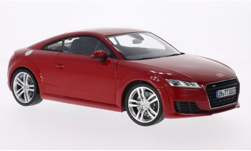 Audi TT coupe 1/18 Minichamps rood 2014 modelauto