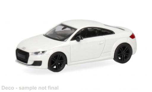 Modelauto Audi TT coupe wit 1/87 Herpa