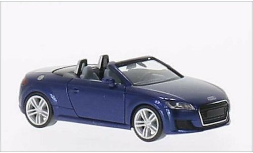 Audi TT roadster 1/87 Herpa metallic blauw modelauto