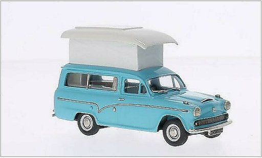 Austin A60 utilitaire 1/43 Brooklin Van turquoise 1969 modelauto