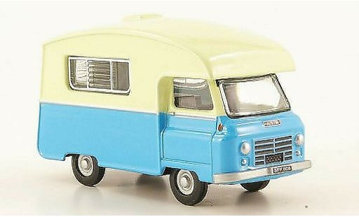 Austin J2 utilitaire 1/76 Oxford Paralanian blauw/beige modelauto