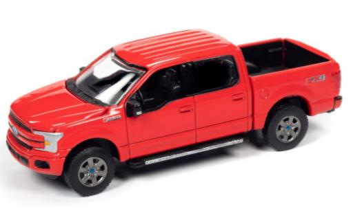Modelauto Ford F-150 Pickup 50 Lariat rood 2019 1/64 Auto World
