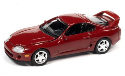 Modelauto Toyota Supra Base rood 1995 1/64 Auto World