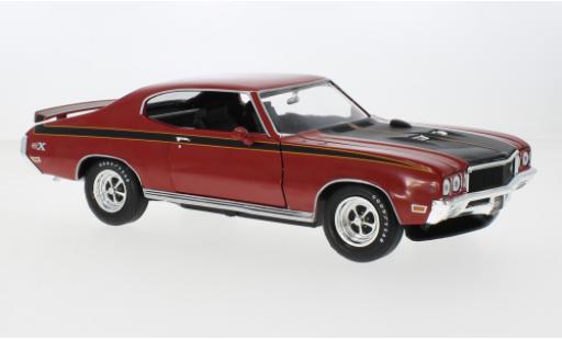 Modelauto Buick GSX coupe X rood/zwart 1972 1/18 Auto World