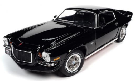 Modelauto Chevrolet Camaro SS /RS zwart 1971 1/18 Auto World