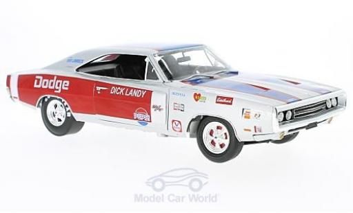 Modelauto Dodge Charger R/T 1970 D.Landry zonder Vitrine 1/18 Auto World