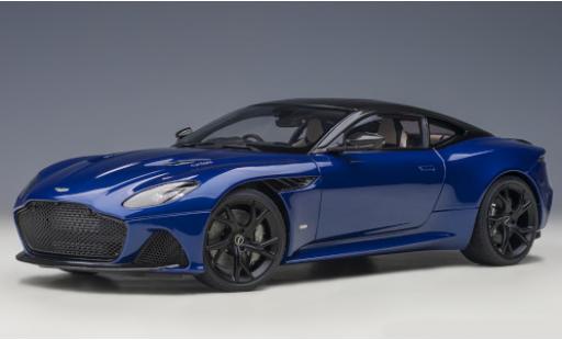 Modelauto Aston Martin DBS superleggera metallic blauw RHD 2019 1/18 AUTOart
