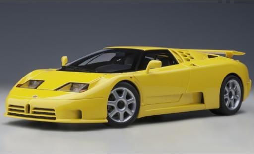 Modelauto Bugatti EB110 Super Sport EB 110 SS geel 1992 1/18 AUTOart