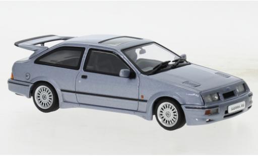Modelauto Ford Sierra Cosworth RS metallic blauw 1986 1/43 AUTOart