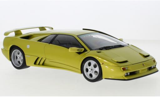 Modelauto Lamborghini Diablo SE30 Jota metallic geel 1993 1/18 AUTOart