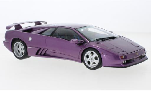 Modelauto Lamborghini Diablo SE30 Jota metallic paars 1993 1/18 AUTOart