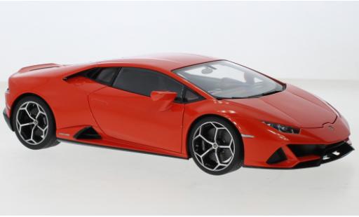 Modelauto Lamborghini Huracan Evo oranje 2019 1/18 AUTOart