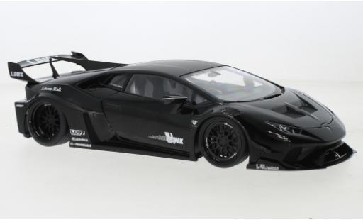 Modelauto Lamborghini Huracan LB Silhouette Works GT Liberty Walk zwart 2019 1/18 AUTOart
