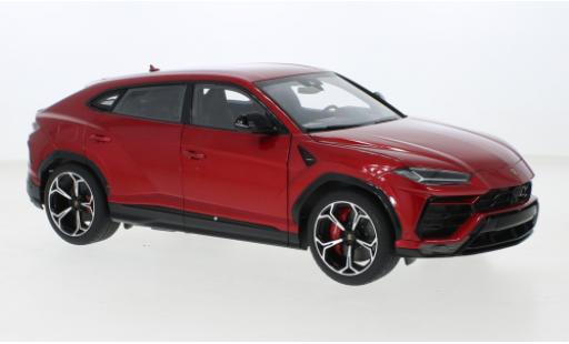 Modelauto Lamborghini Urus Base metallic rood 2018 1/18 AUTOart