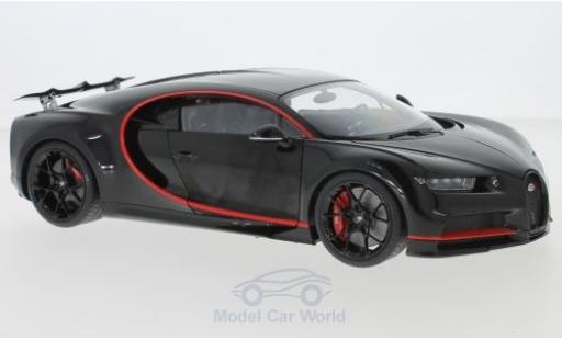 Modelauto Bugatti Chiron coupe zwart 2017 1/18 AUTOart