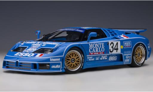 Modelauto Bugatti EB110 le mans EB 110 LM No.34 24h 1994 A.Cudini/E.Helary/J.-C.Boullion 1/18 AUTOart