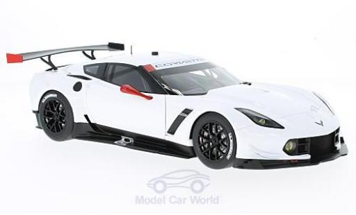 Modelauto Chevrolet Corvette Racing (.R) C7.R wit 2016 Plain Body Version 1/18 AUTOart