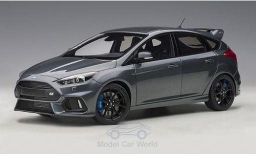 Modelauto Ford Focus RS MKIII metallic grijs 2016 1/18 AUTOart