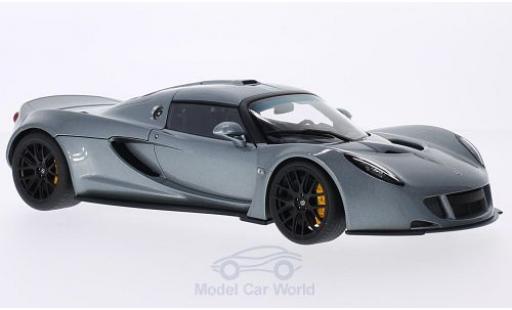 Modelauto Hennessey Venom Spyder GT grijs 2010 1/18 AUTOart