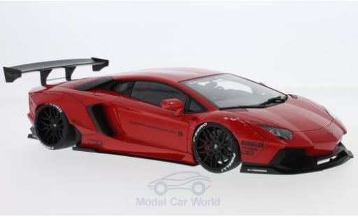 Modelauto Lamborghini Aventador LB-Works rood 2015 1/18 AUTOart