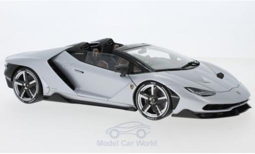 Modelauto Lamborghini Centenario Roadster mat-grijs 2016 1/18 AUTOart