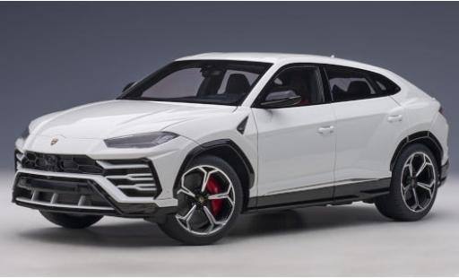 Modelauto Lamborghini Urus Base metallic wit 2018 1/18 AUTOart